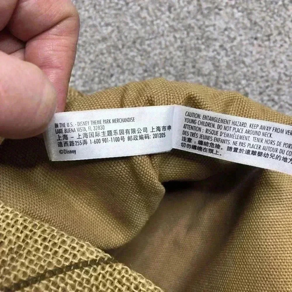 2018 Epcot Burlap Tote International Flowers & Garden Festival Hidden Mickey - Picture 11 of 12